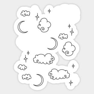 Cloud Sticker